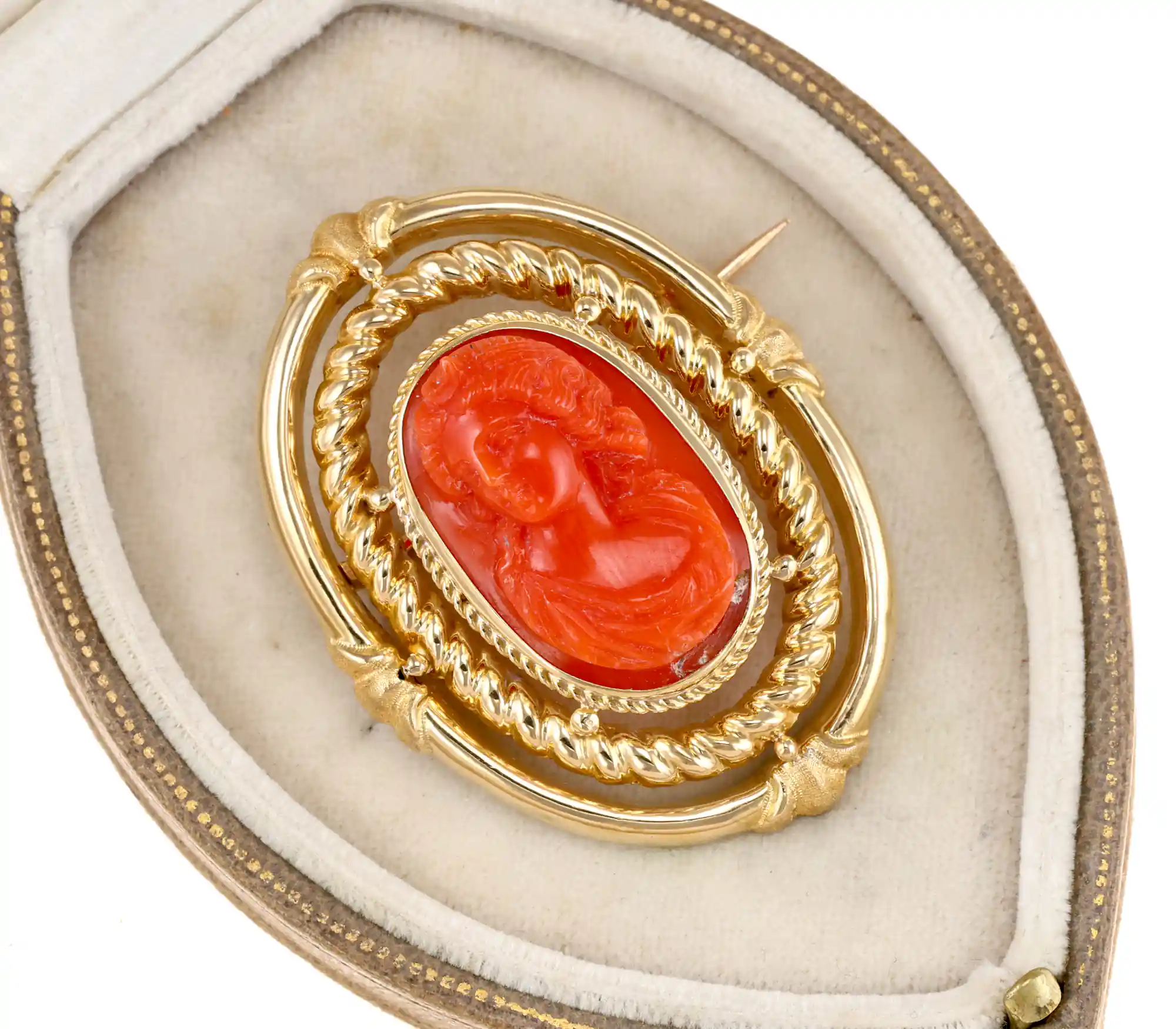 Kamea z korala – 18K